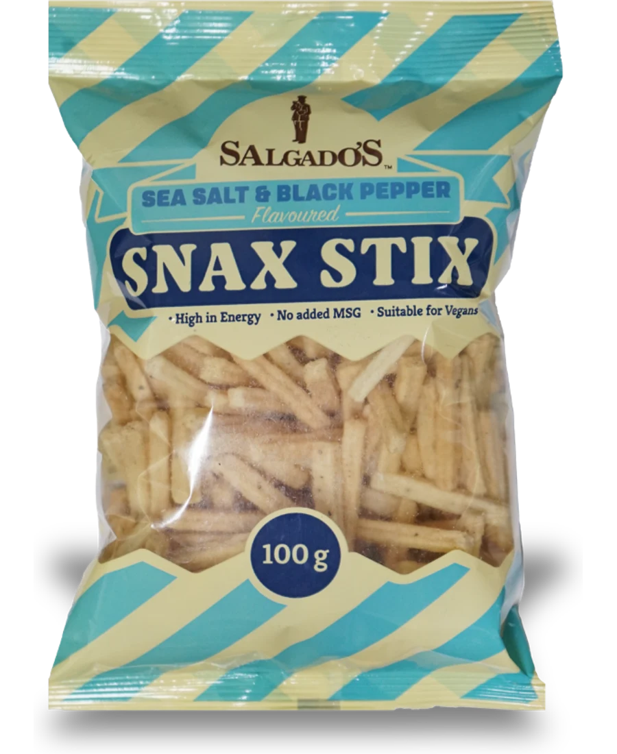 Salgado’s Sea Salt & Black Pepper, 100g